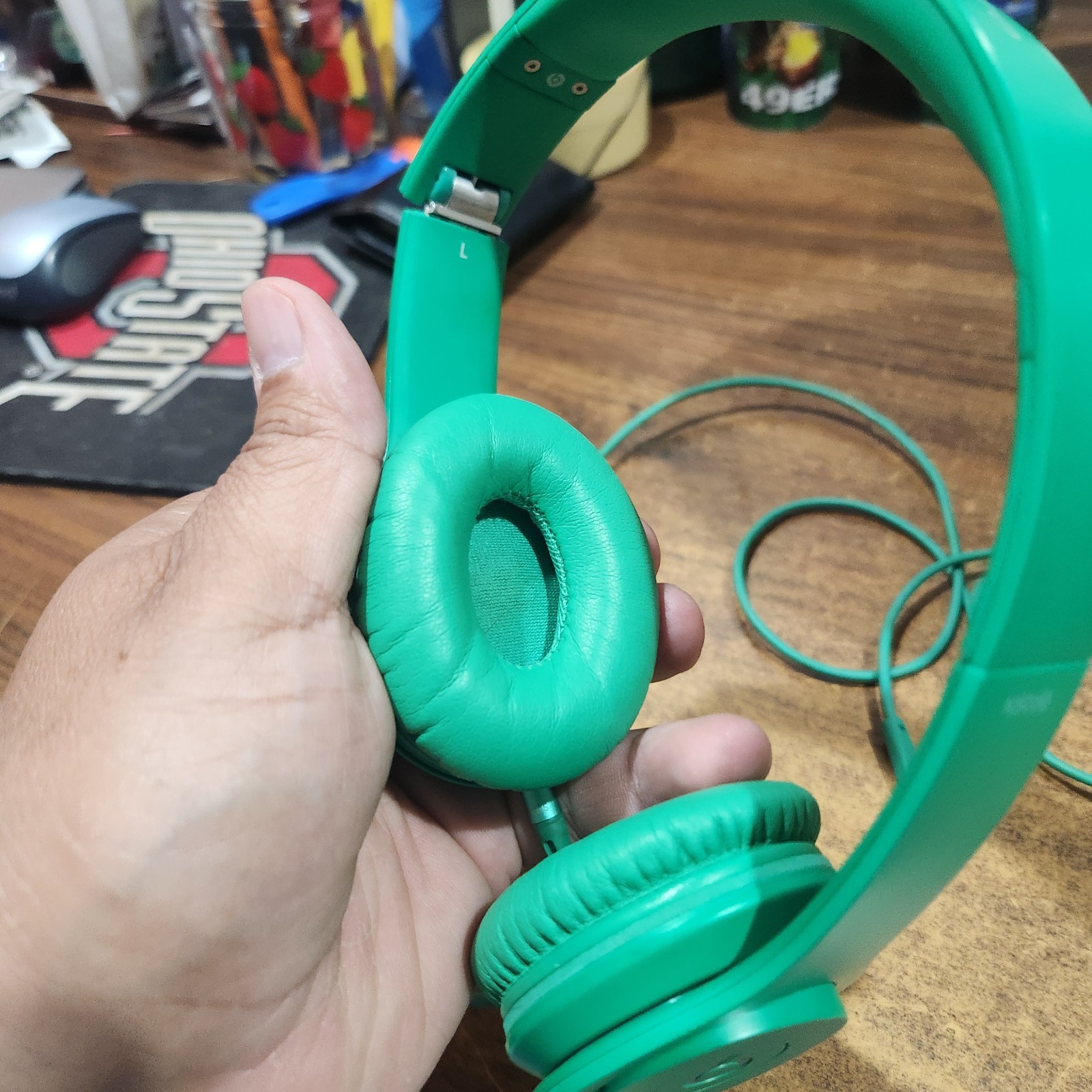 Beats by Dr. Dre Solo HD On-Ear Headphones – Drenched in Green Corded