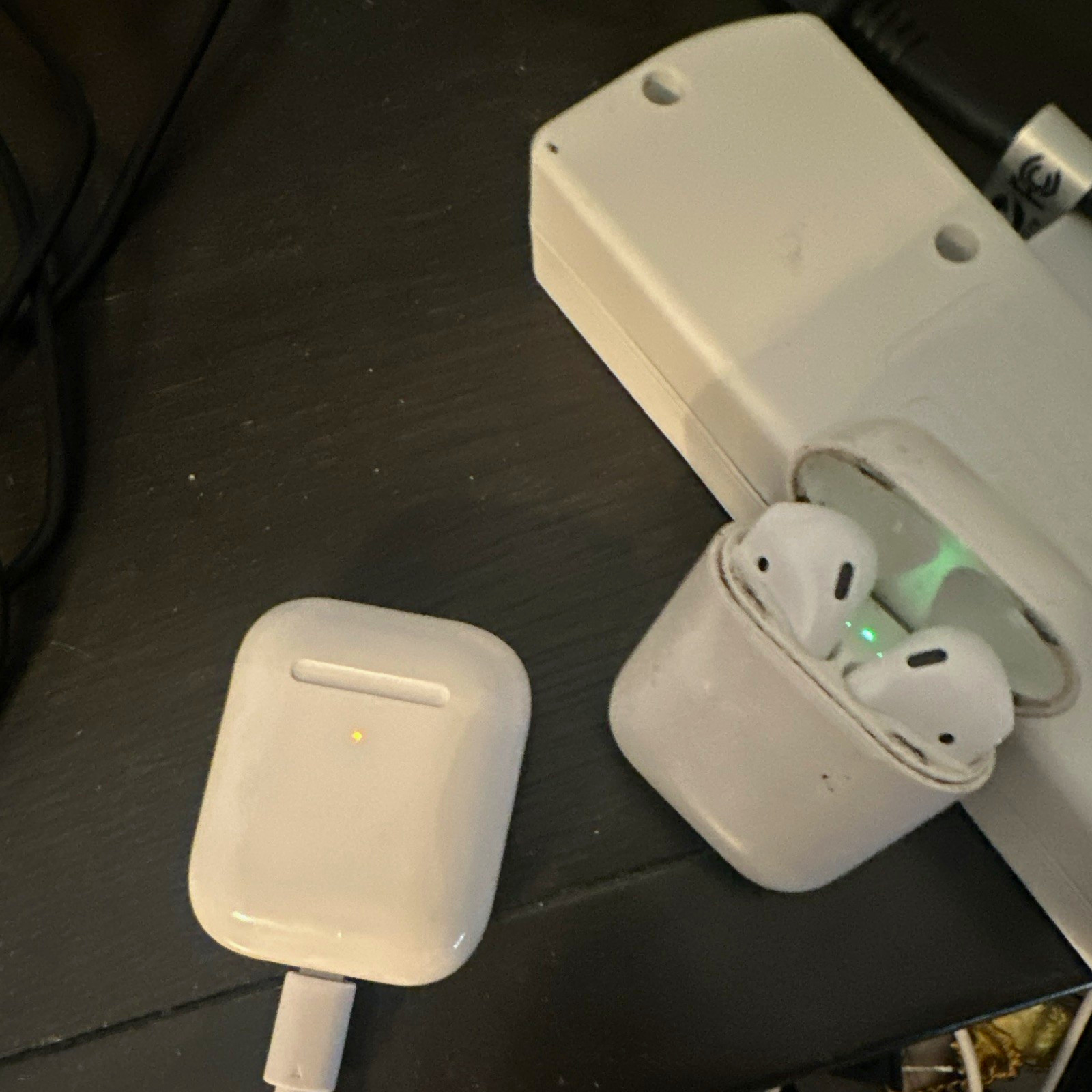 Apple AirPods Wireless Bluetooth In-Ear Earbuds w/ Charging Case, White