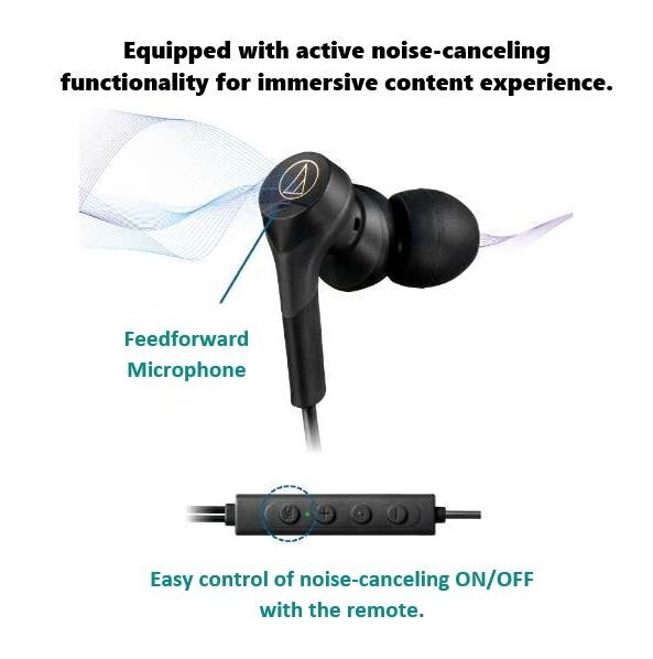 Audio-Technica ATH-CKS330NC GR Noise-Canceling USB Type-C GREEN NEW COLOR