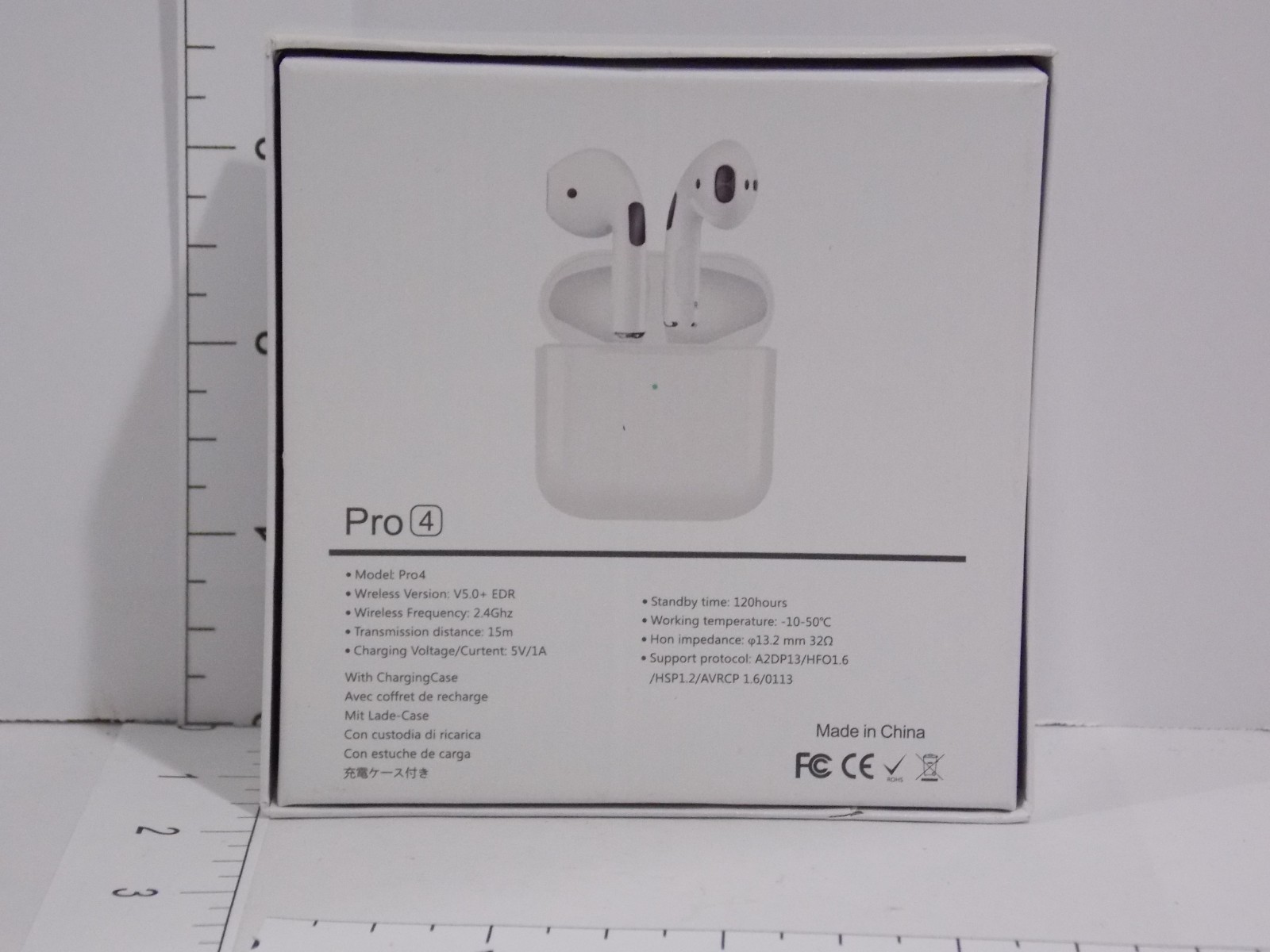 Pro 4 True Wireless Stereo Bluetooth Earbuds V5.0 Headphones – used