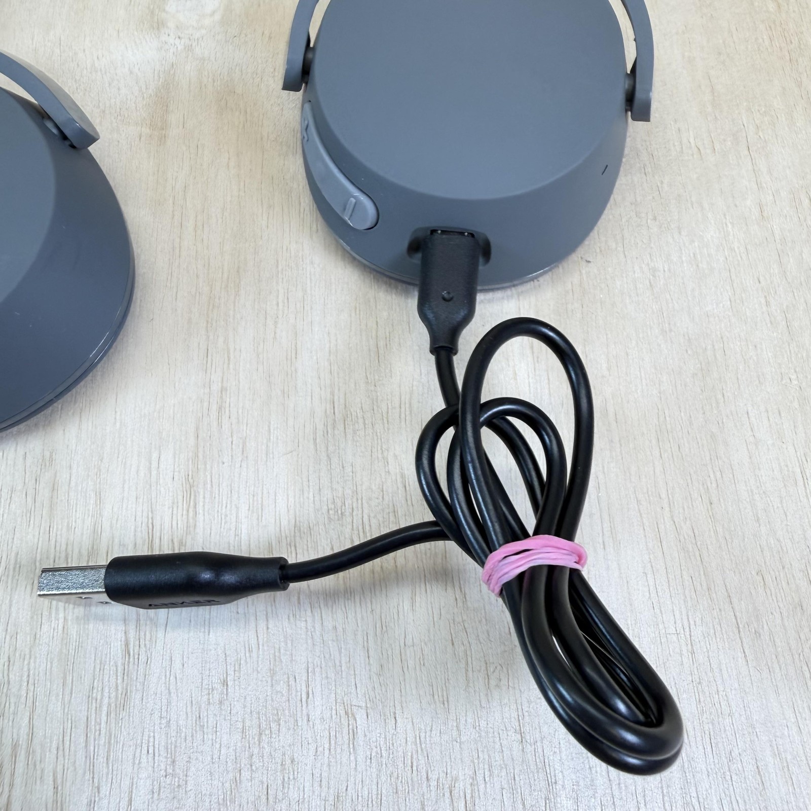 Skullcandy On Ear Headphones Gray Bluetooth Wireless Micro-USB No Pads Stereo