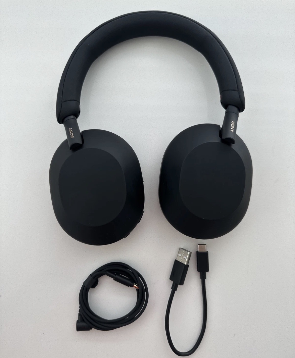 Sony WH-1000XM5 Wireless Noise Canceling Headphones Black Open Box Complete