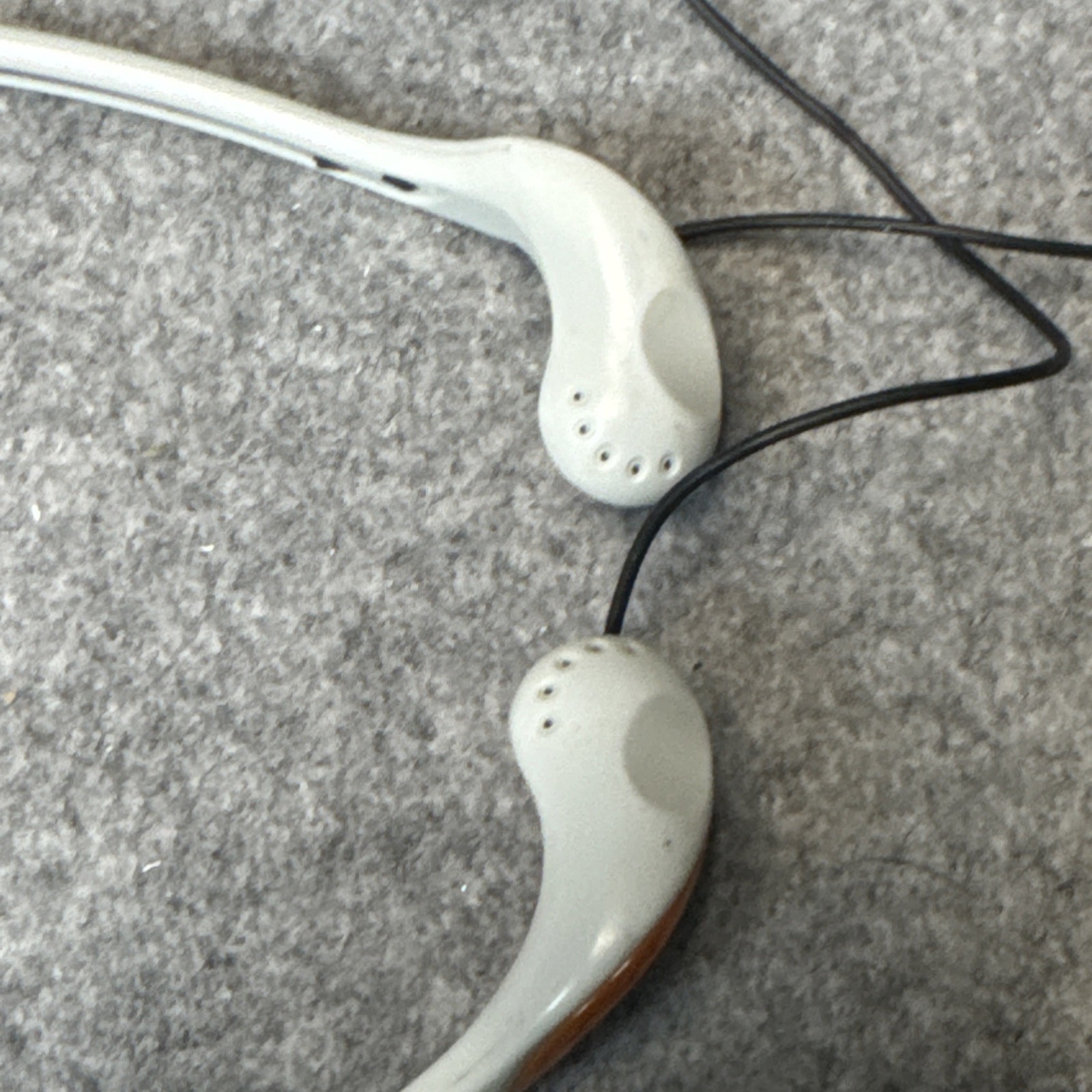 Sony Sports Walkman Headphones MDR-W014 White Orange In-Ear 3.5mm Jack