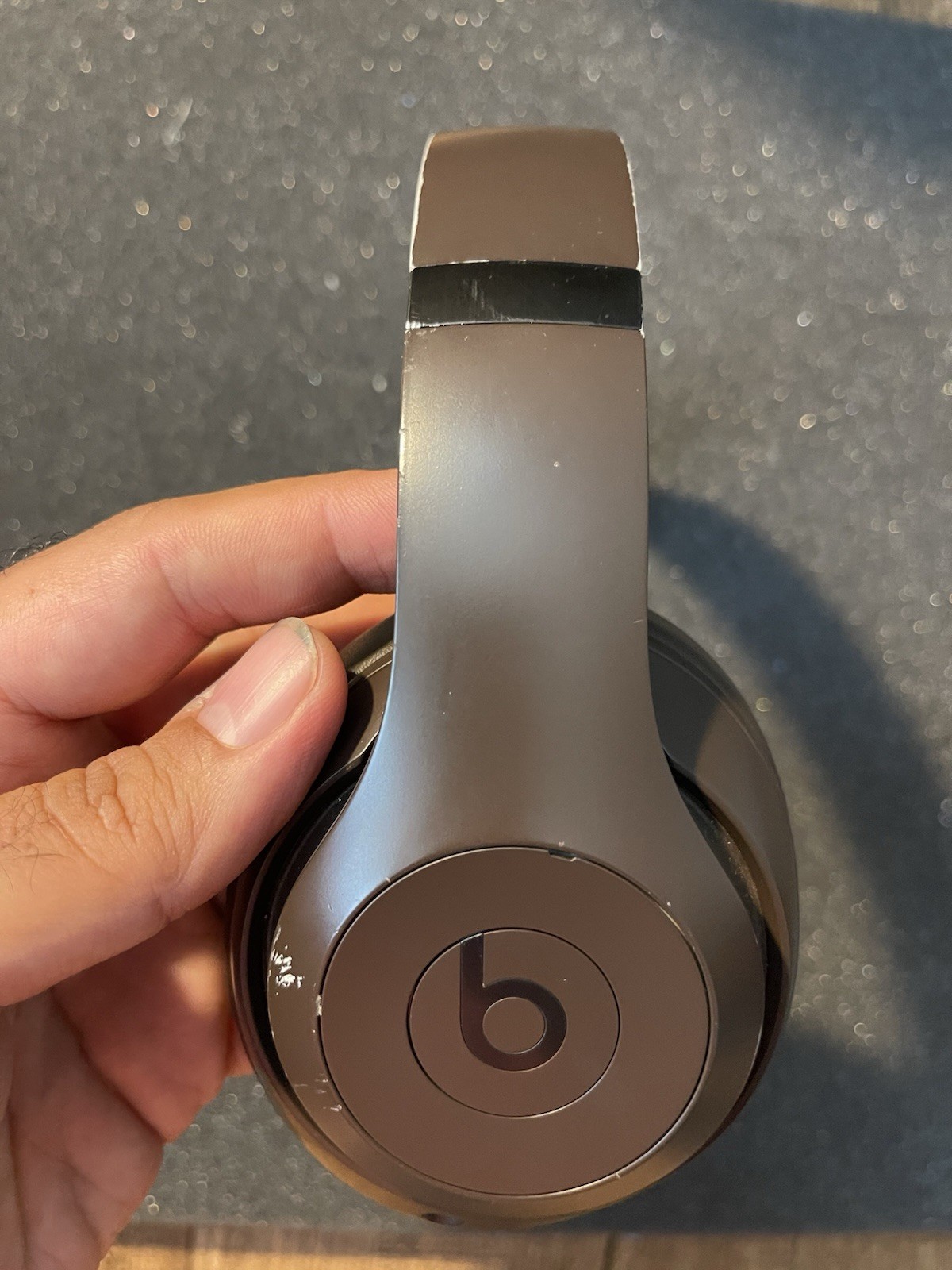 Beats Studio Pro Bluetooth Over-Ear Headphones Brown/Black w/ Case USB-C