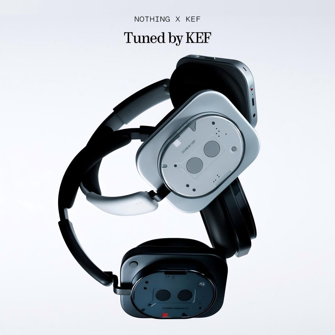 Headphone (1) Hybrid Active Noise Cancelling Headphones, Wireless Over-Ear Headp