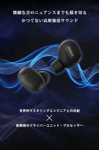 Sony WF-1000XM6 Black Wireless Earbuds Bluetooth High-Resolution WF-1000XM6 BZ