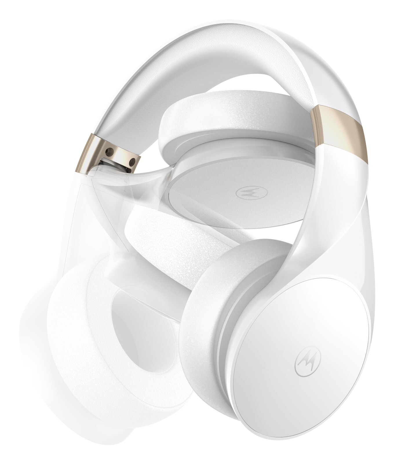 Motorola MOTO XT500+ Stylish Wireless Over-Ear Headphones with Noise Isolation