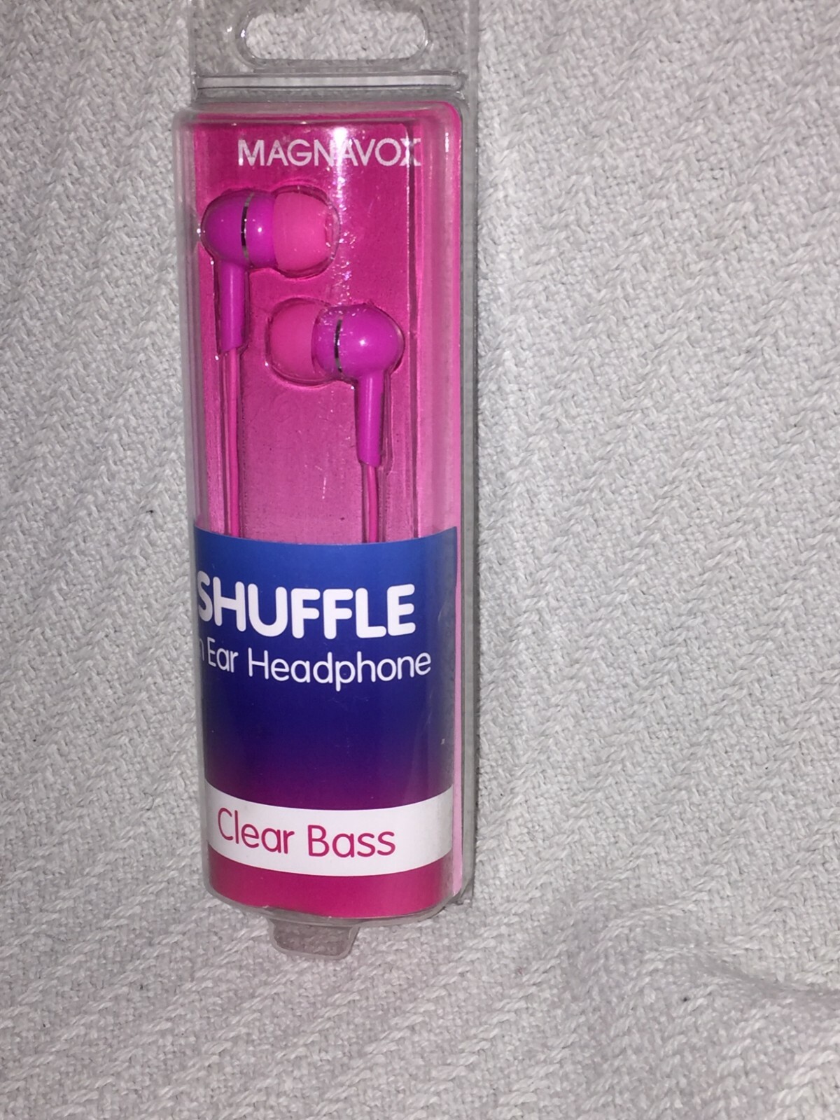 PINK MAGNAVOX Shuffle In Ear Headphones CLEAR BASS Handsfree Calling MHP4850-PK