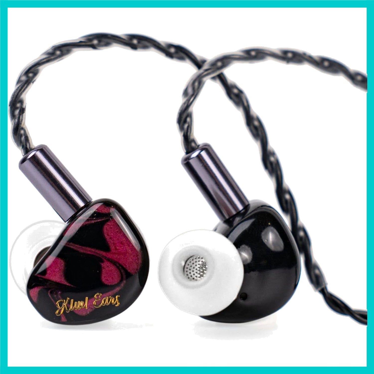 Audiophile-Grade 10mm Beryllium Dynamic Driver Earphones with Touch Control