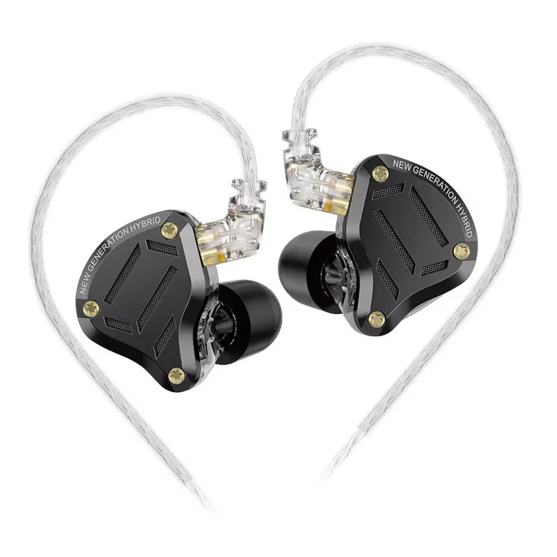 ZS10 Pro 2 HIFI Metal Earphone in Ear Bass Earbud 4-Level Tuning Switch Headphon