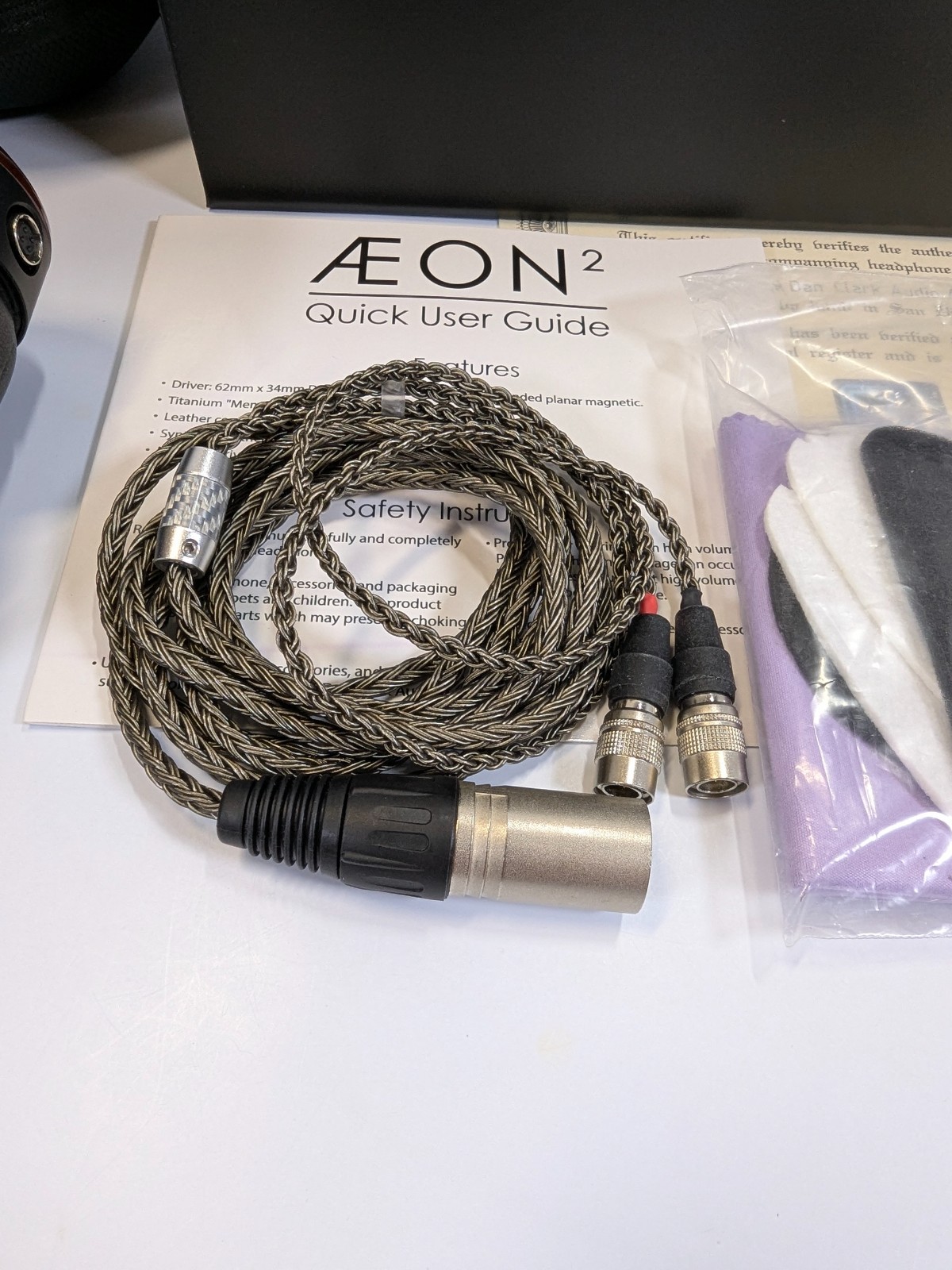Dan Clark Audio AEON Flow 2 Closed Back Portable Audiophile Headphones