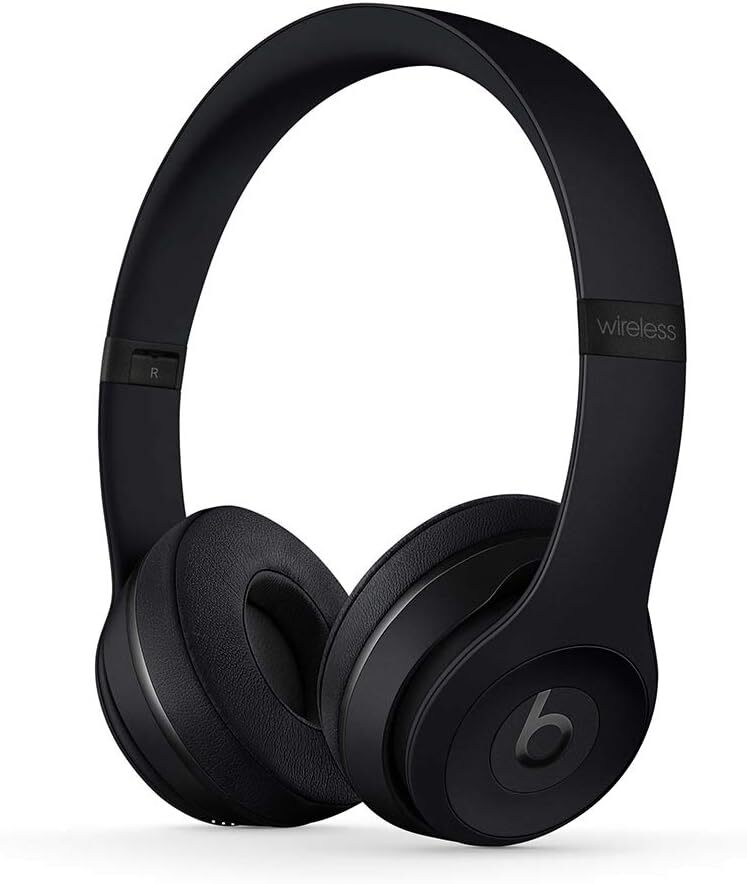Beats Solo3 Wireless On-Ear Headphones -40 Hours of Listening Time, Black