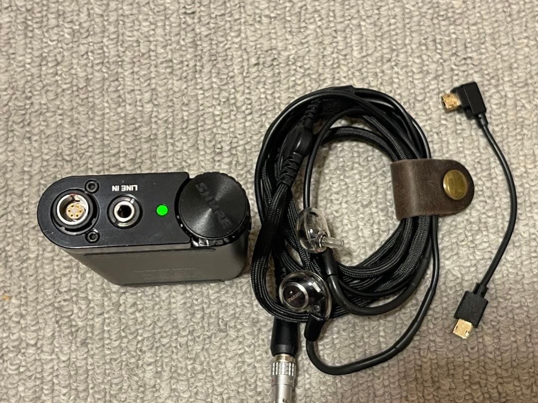 SHURE KSE1500 ELECTROSTATIC SOUND ISOLATING EARPHONE AMP SYSTEM HI RES AUDIO
