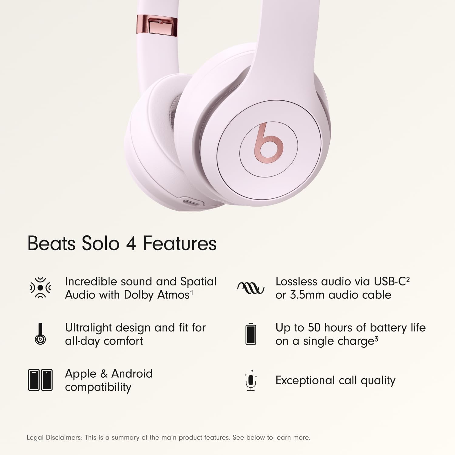 Wireless On Ear Bluetooth Headphones Long Battery