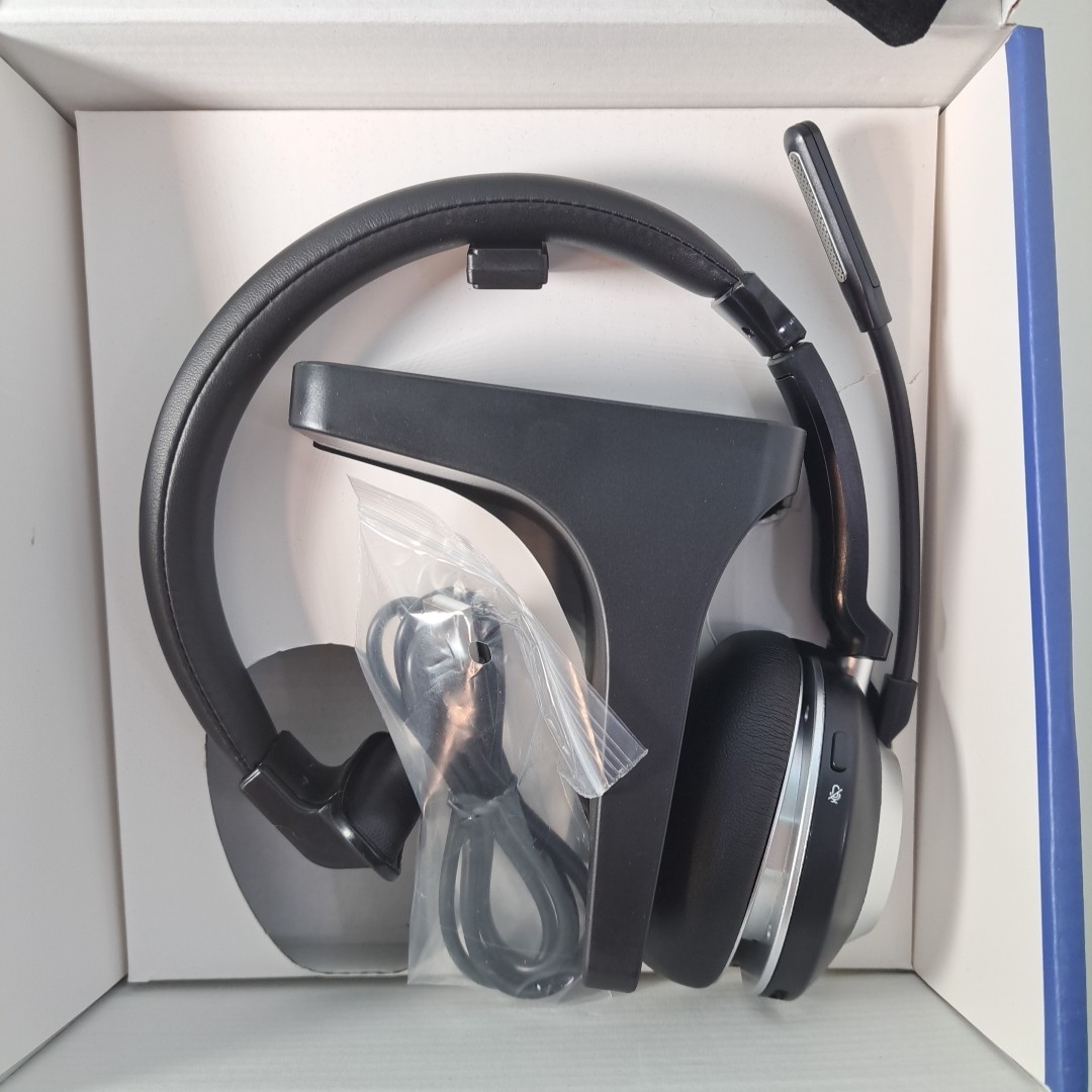 Open Box Wantek Bluetooth Wireless Call Center Headset HSM-WK881BTC (TESTED)