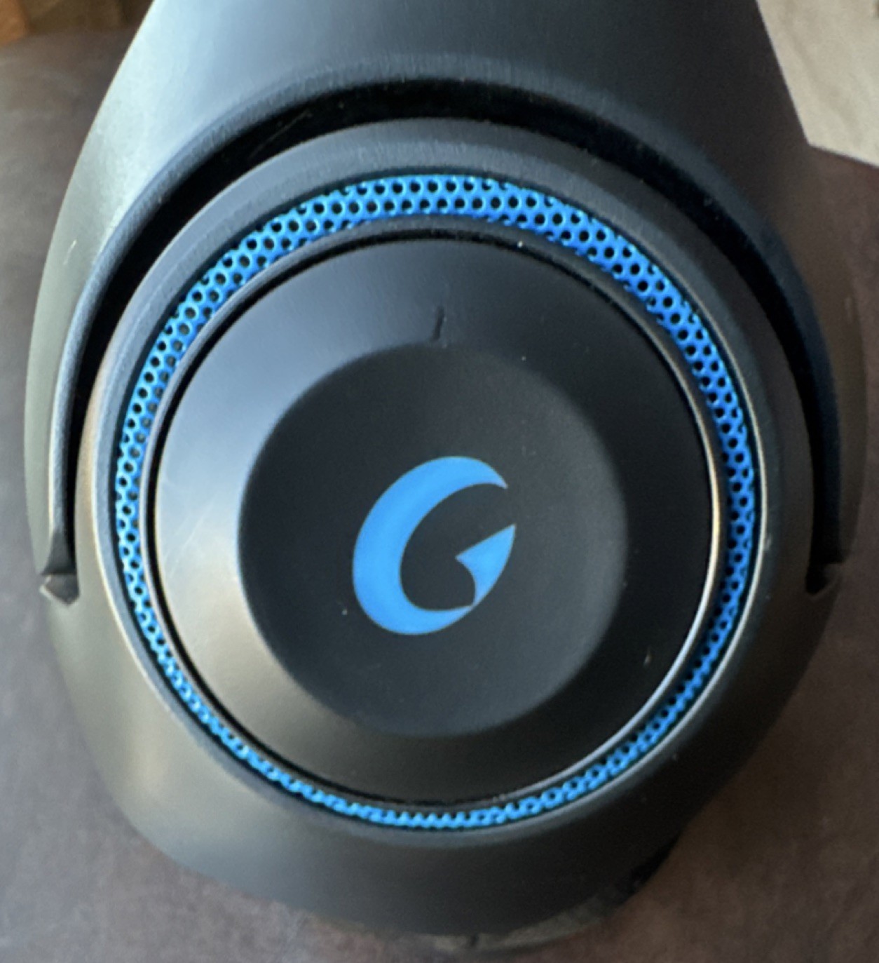 KAPEYDESI 1100 Series Over-Ear Headphones Bluetooth Black/Blue Headband Used