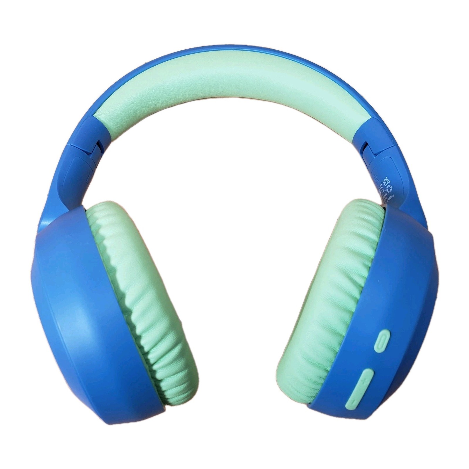 acer Kids Bluetooth Headphones OHR668 Volume Limiter Foldable Portable Blue