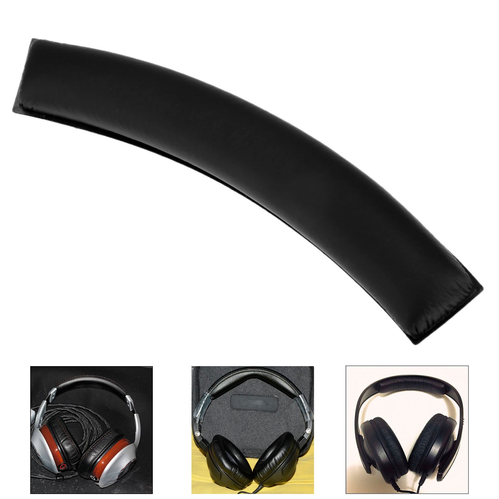 2Pcs Ear Pads/1Pc Headband for Sennheiser HD202 HD212 HD437 HD447 HD457 HD477