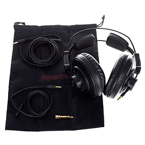 Superlux semi-open type professional monitor headphones HD668B JAPAN JDMPS