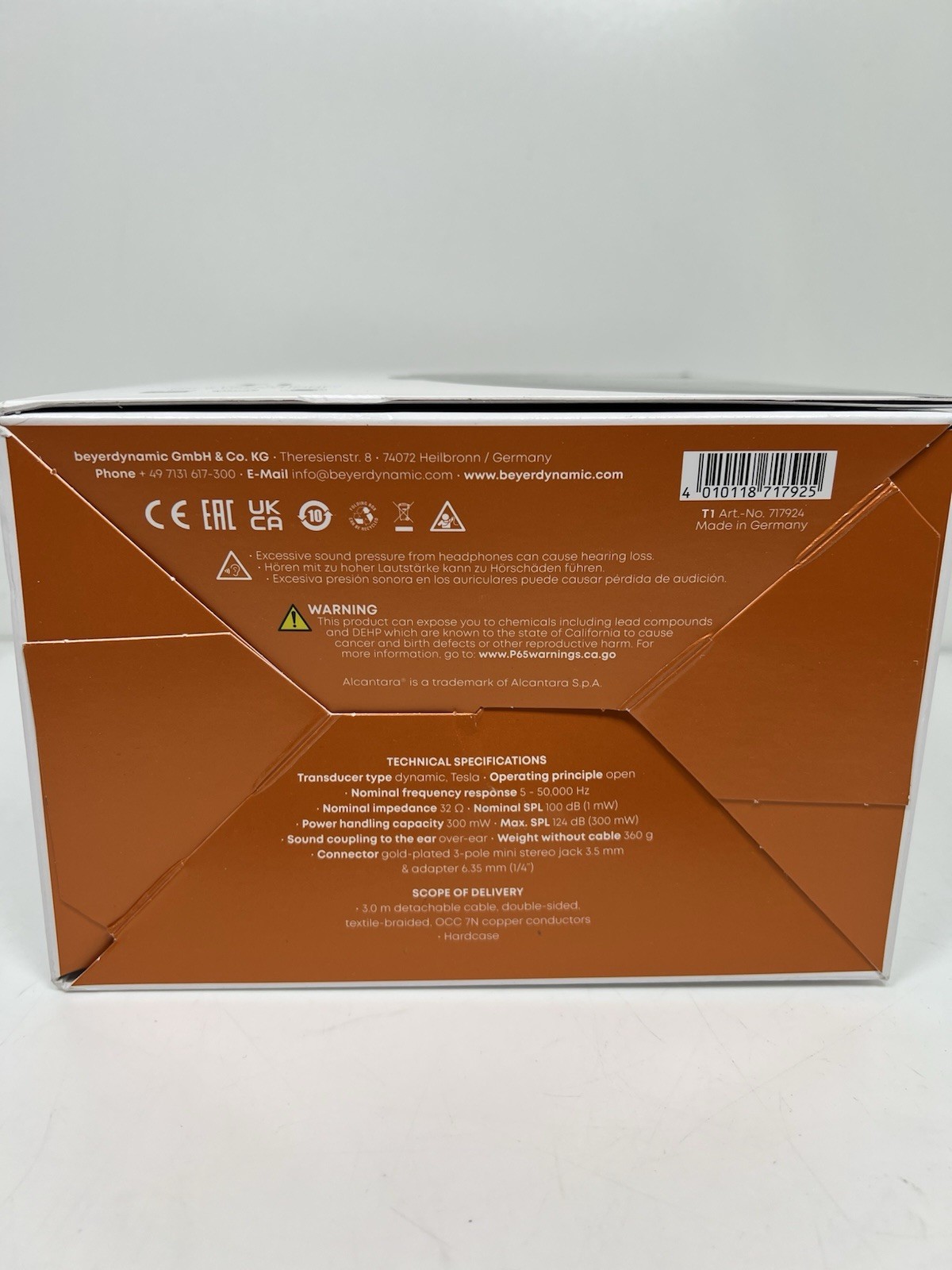 beyerdynamic T1 3rd Gen Over-Ear Headphones – Gray