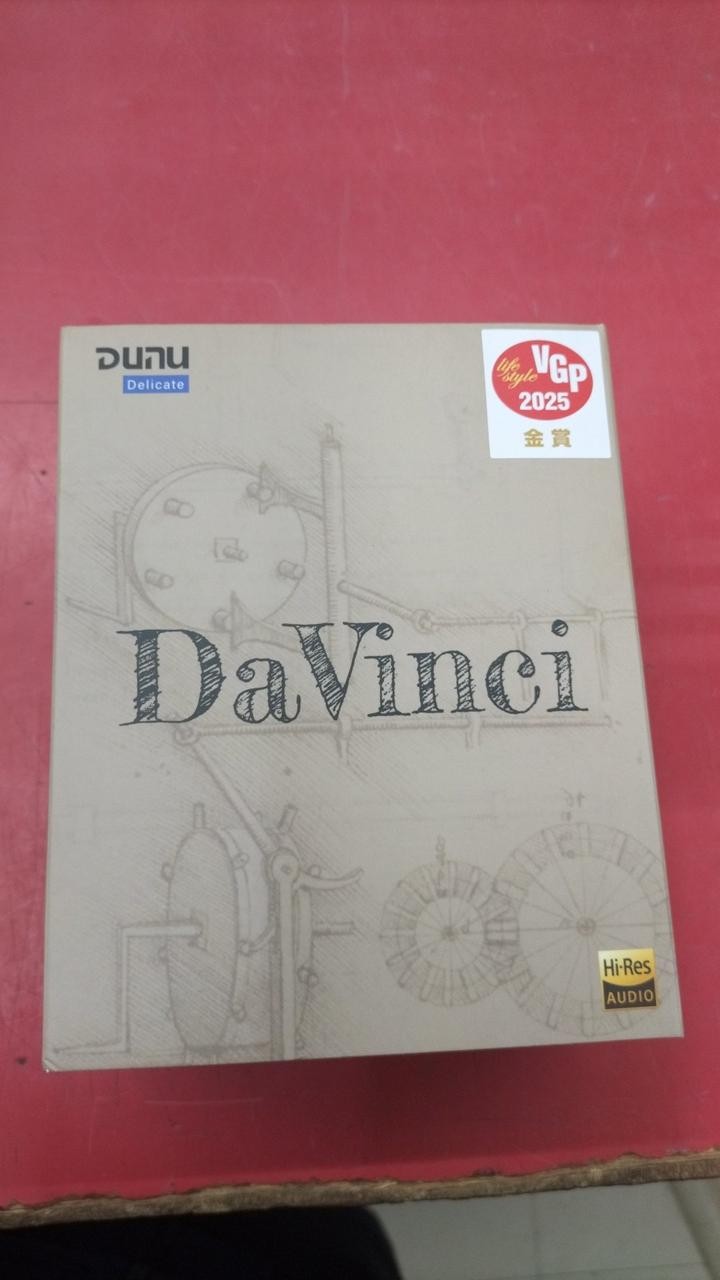 DUNU.TOP SOUND DAVINCI Earphones with Case and Ear Tips