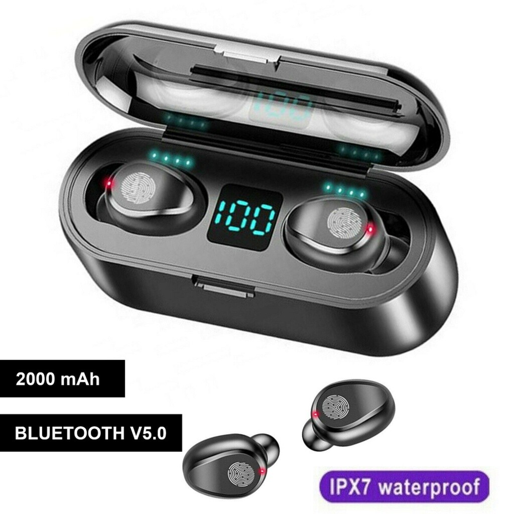 Waterproof Bluetooth 5.0 Earbuds for Iphone Samsung Android Wireless Earphone
