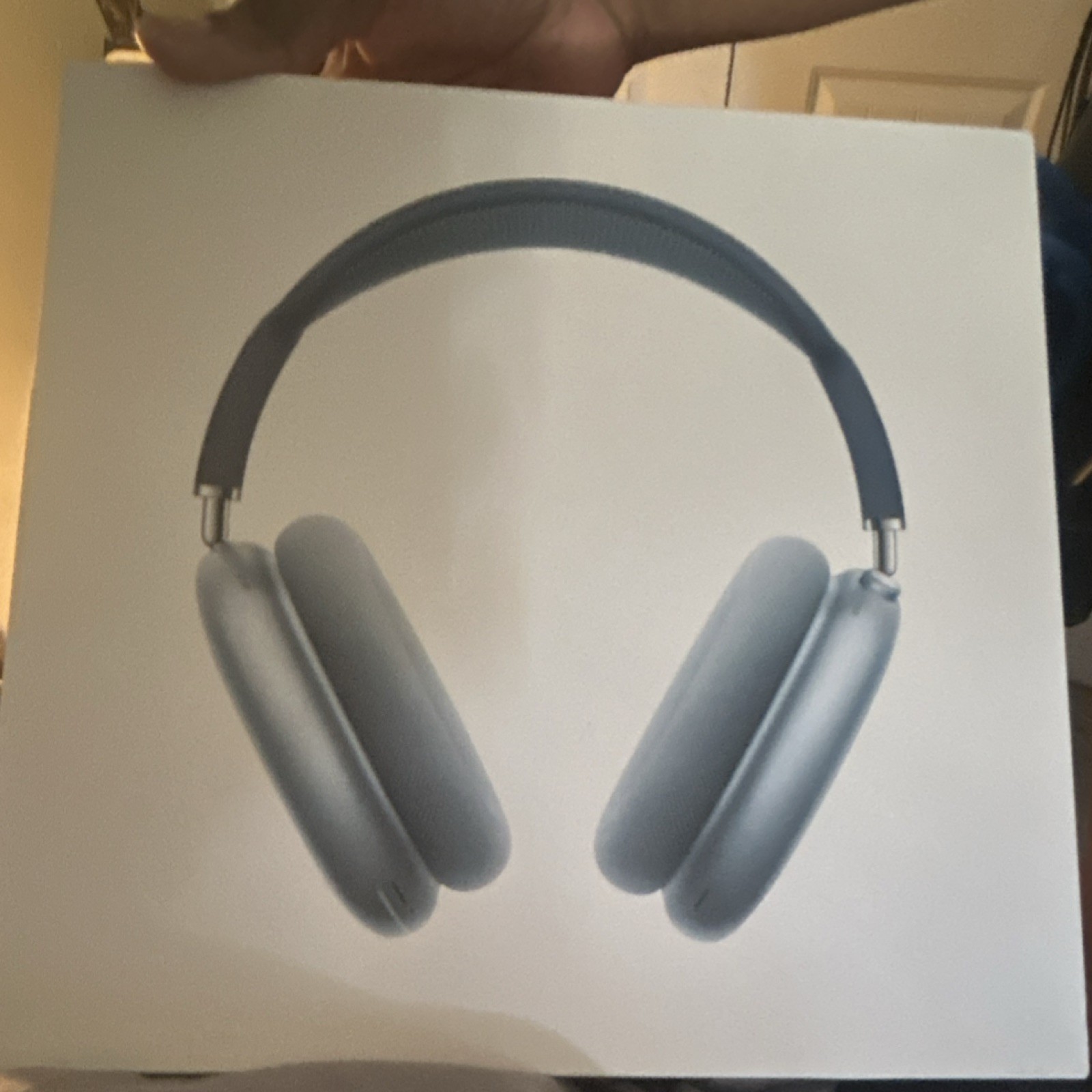 Apple AirPods Max Wireless Bluetooth Over-Ear Headphones Blue Silver