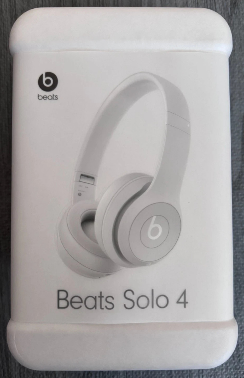 Beats Solo 4 On-Ear Headphones MG7J4LL/A Bluetooth Apple Android A3140 Matte Gra
