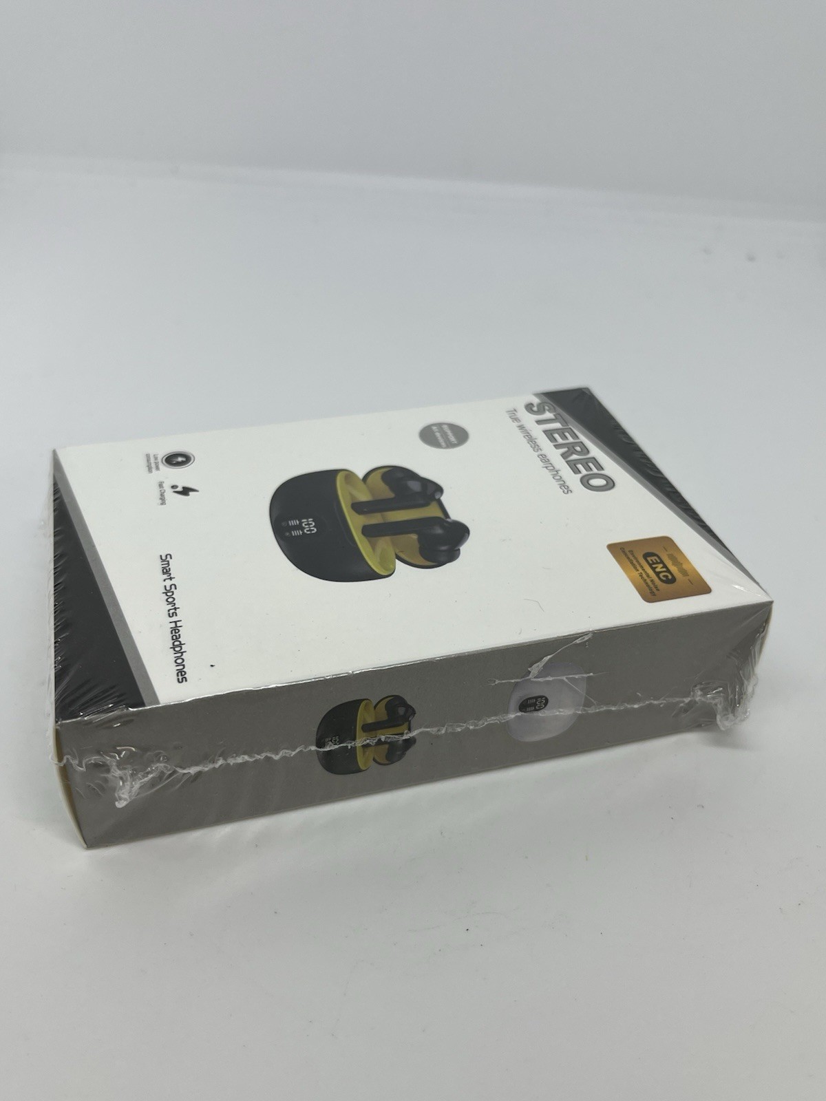 TWS True Wireless Bluetooth Ear-hook Earbuds Double 895B Black/Yellow