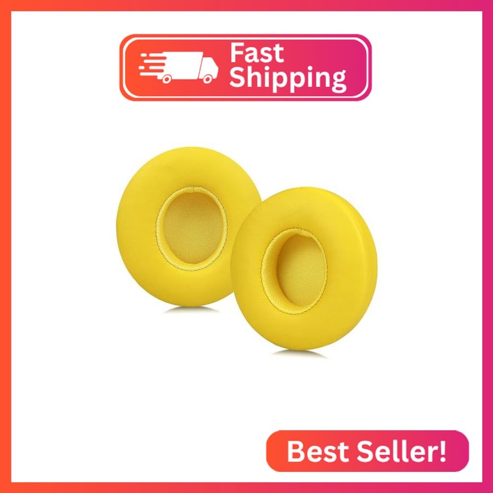 SINOWO Earpads Replacement for Beats Solo 2 & Solo 3 Wireless On-Ear Headphones,