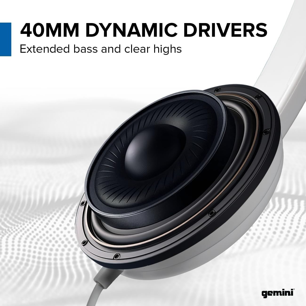 Lightweight Over-Ear DJ Headphones – 40mm Drivers for Comfort & Sound Isolation
