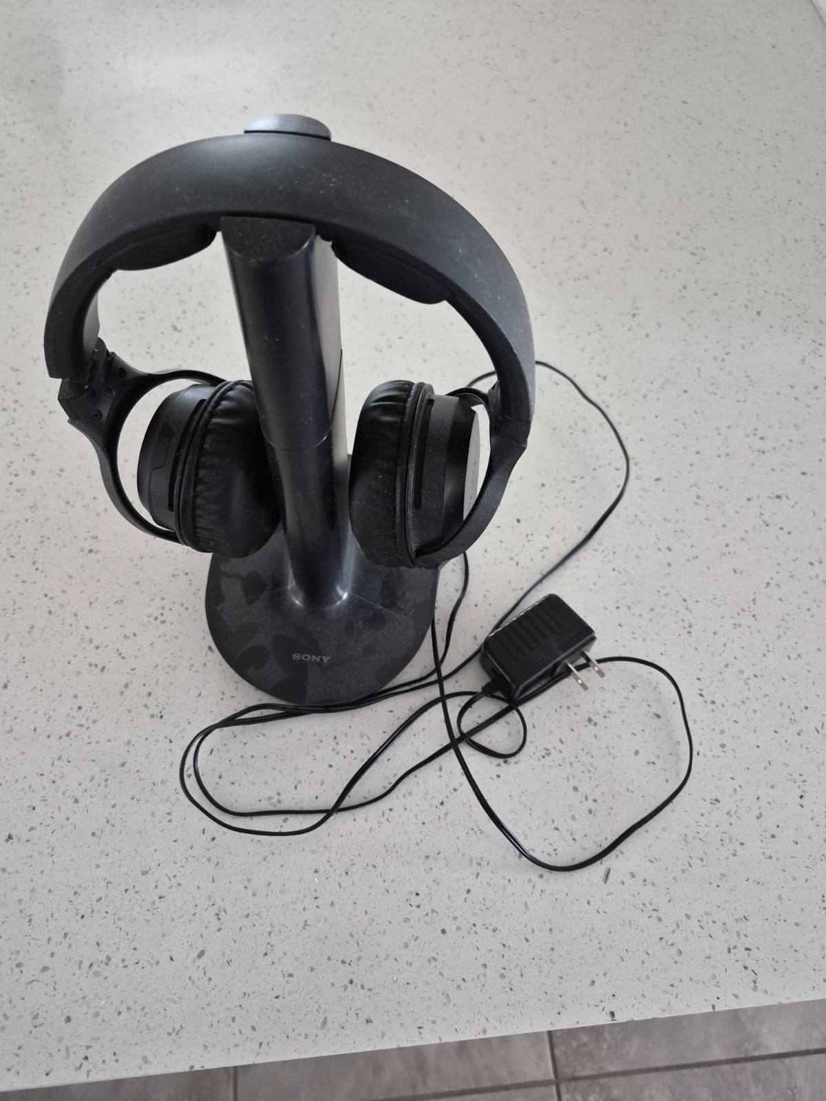 Two (2) SONY RF Stereo TMR-RF400 Transmittes &Headphones,