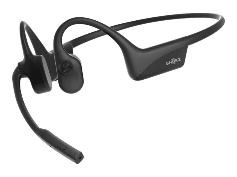 SHOKZ OpenComm2 UC Industrial Version headset open ear C110-AI-BK-EN