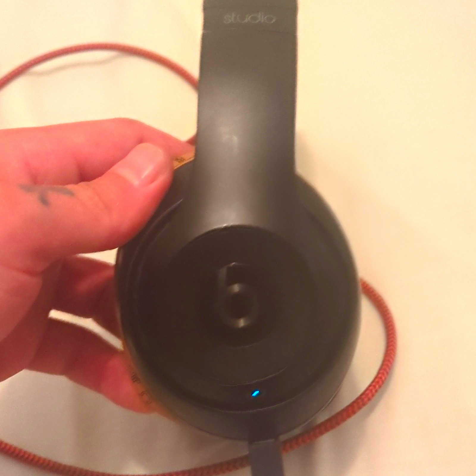 Beats by Dr. Dre Studio Wireless Over-Ear Headphones Black/Brown MCM Pads
