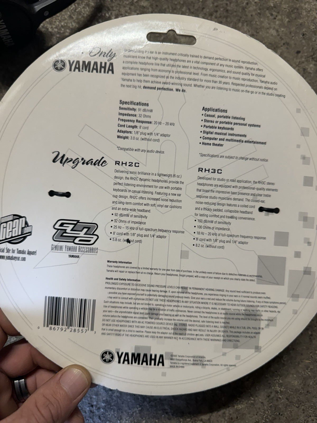 Brand new vintage Yamaha Headphones