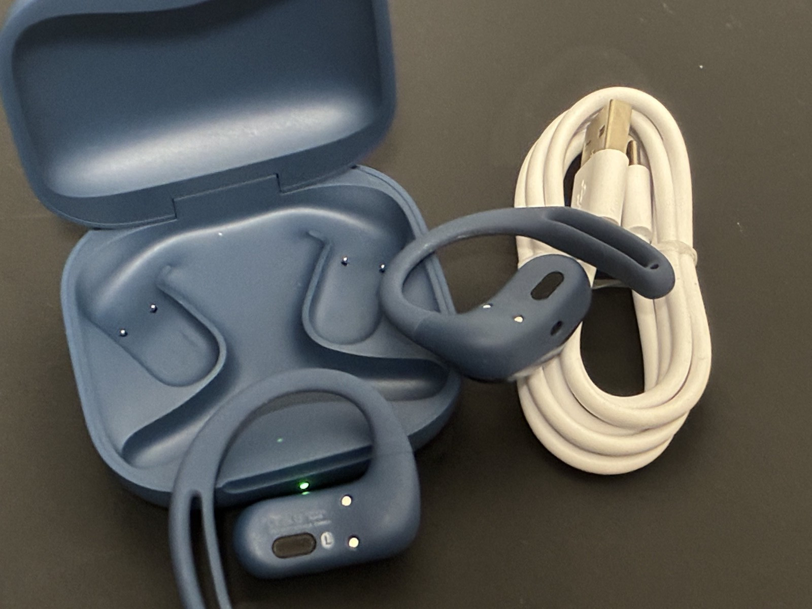 Shokz OpenFit Air True Wireless Bluetooth Earbuds blue (T511)