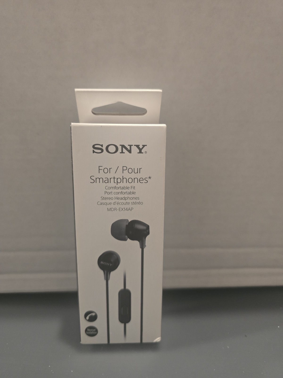 NEW Sony EX14AP Stereo Wired Earbud Headphones MDREX14AP – BLACK
