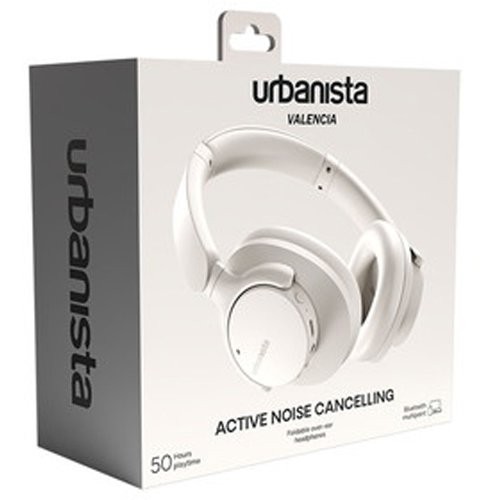 URBANISTA VALENCIA Wireless Headphones Bluetooth Cloud White 1040242 JDMPS