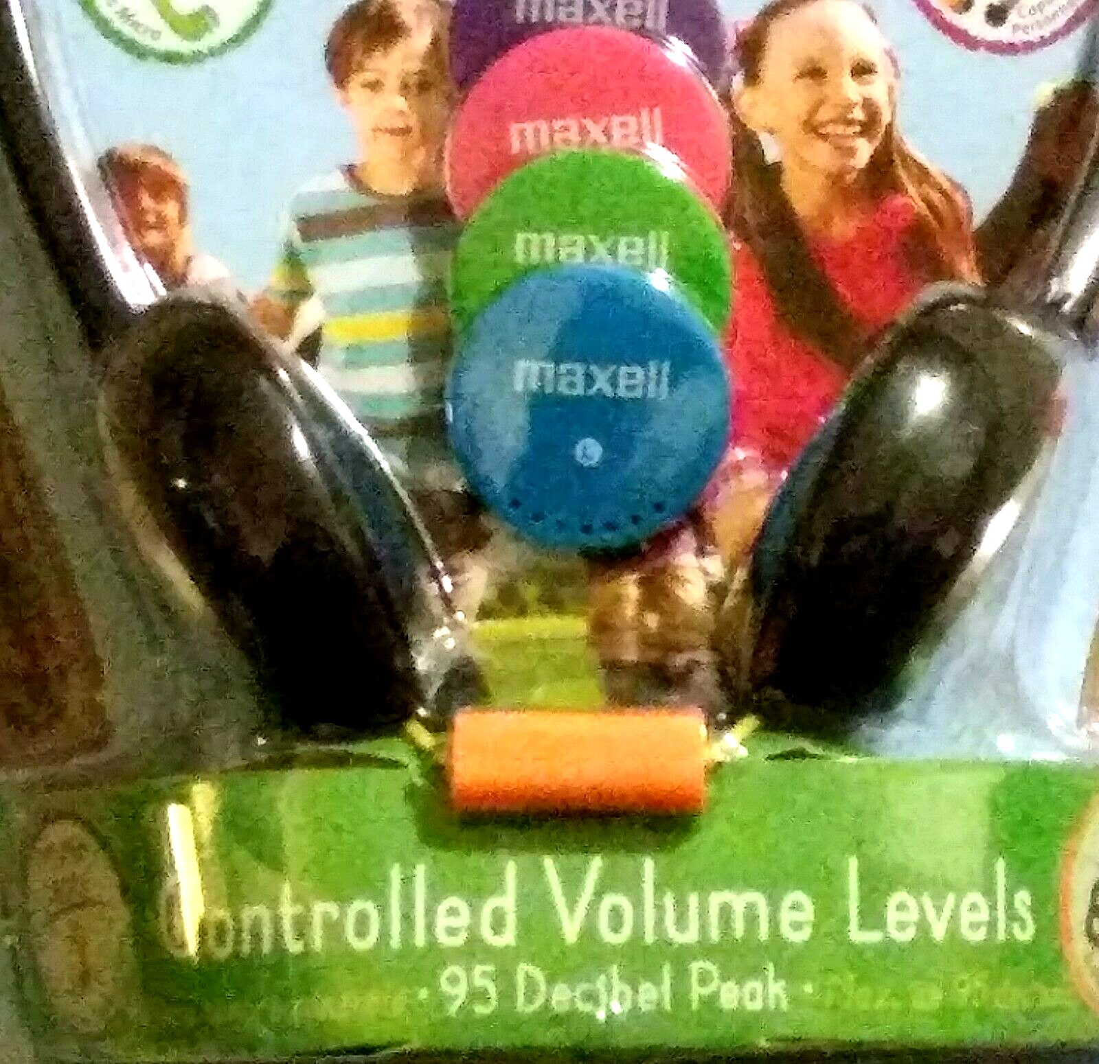 ACTION KIDS HEADPHONES WITH MIC – In Sealed Pkg. – New