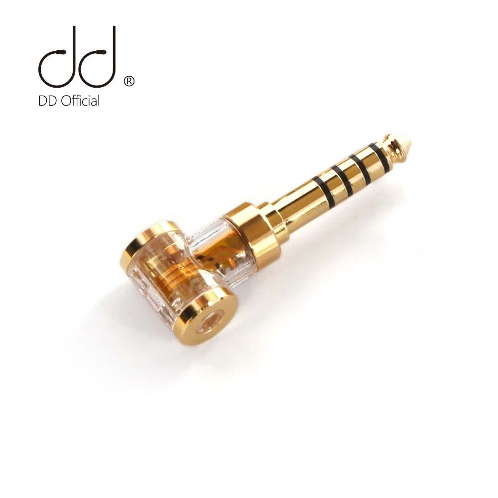 DD ddHiFi DJ35AG/ DJ44AG 2.5mm Balanced Female to 3.5mm / 4.4mm Male Headphone J