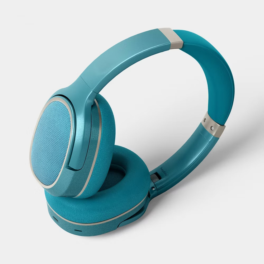 Active Noise Cancelling Wireless Bluetooth Over-Ear Headphones Deep Sage –