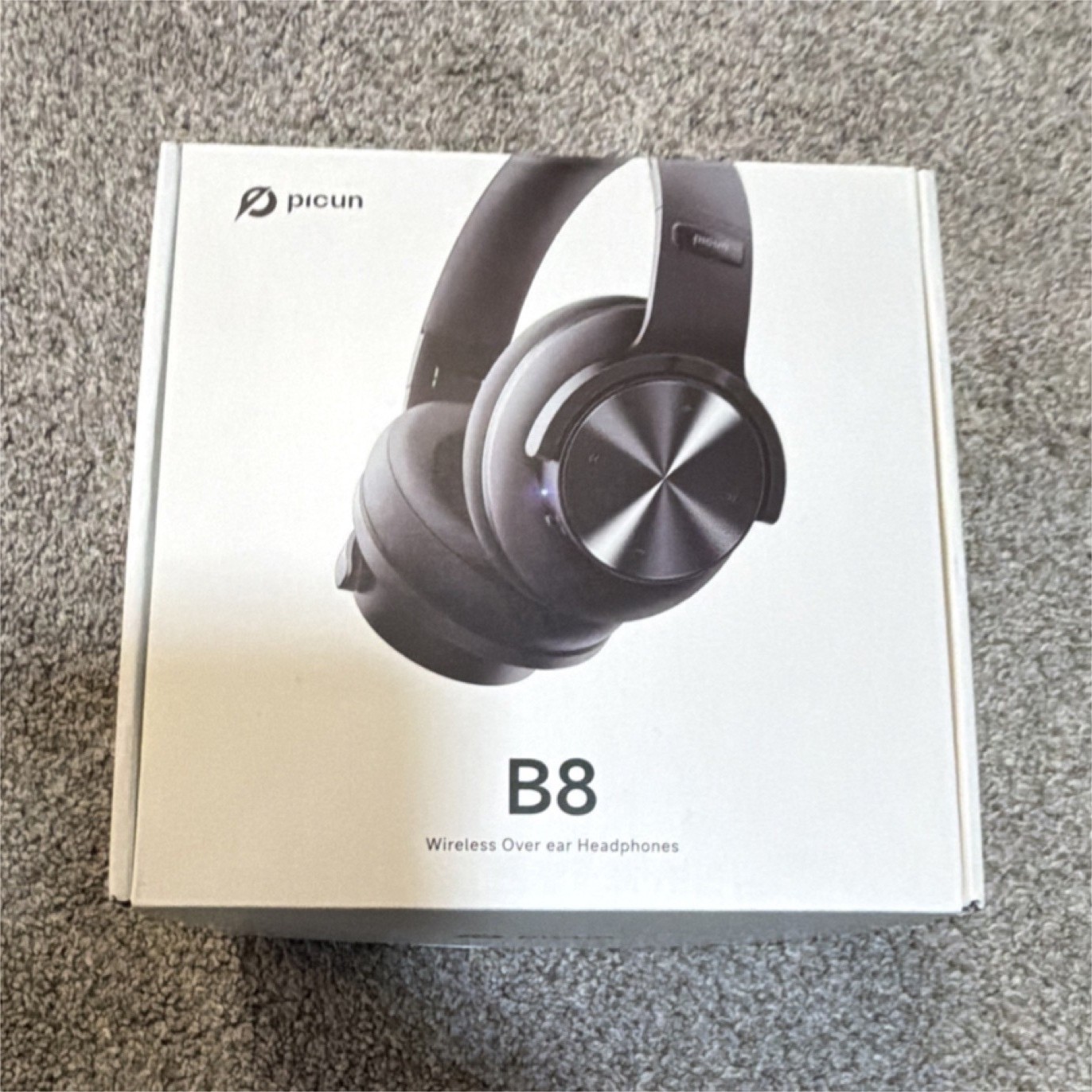 Picun B8 Bluetooth Wireless Over-Ear Headphones Black