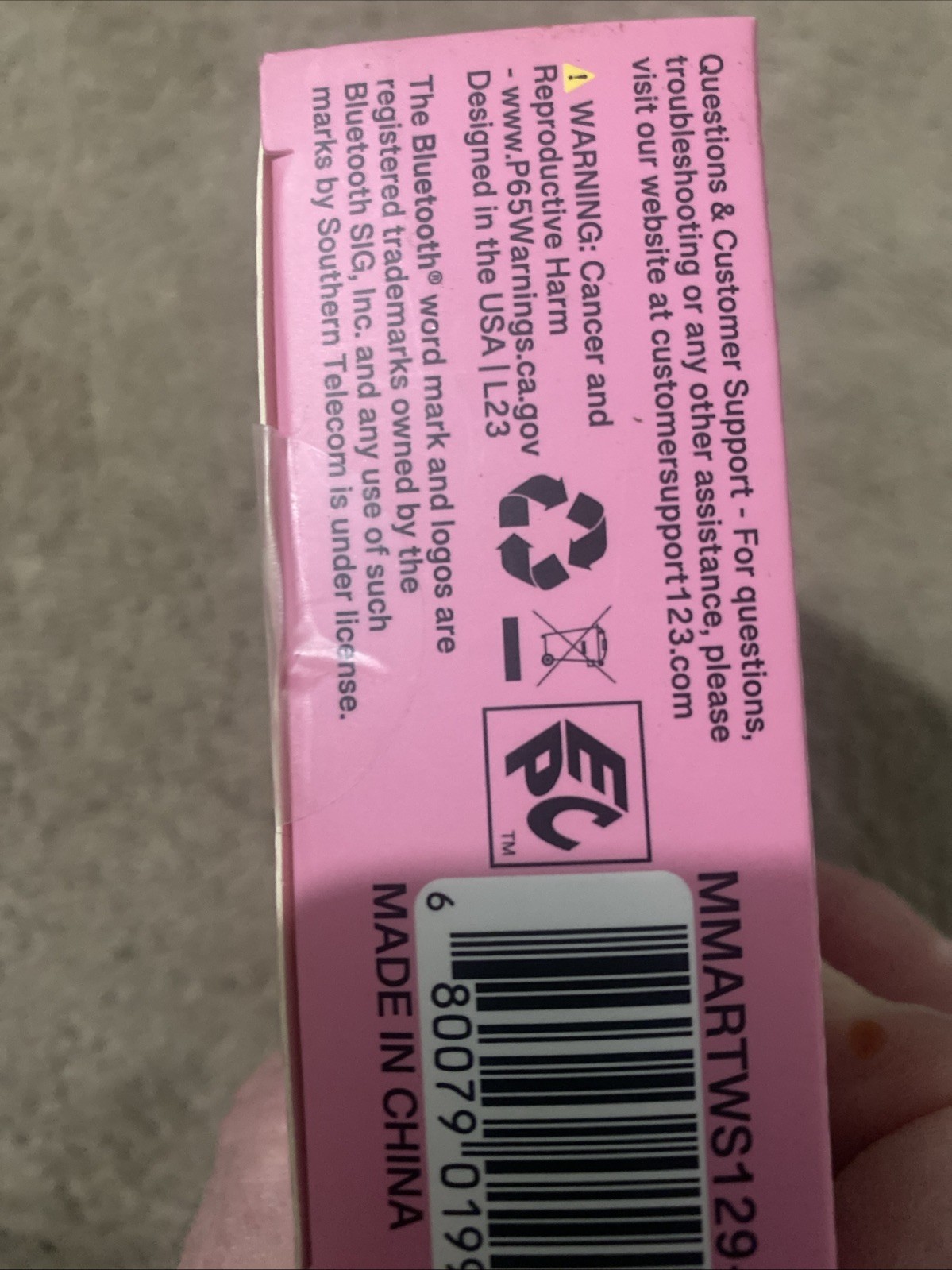 My Melody Wireless Earbuds with Charging Case new, sealed unopened.Hello Kitty!