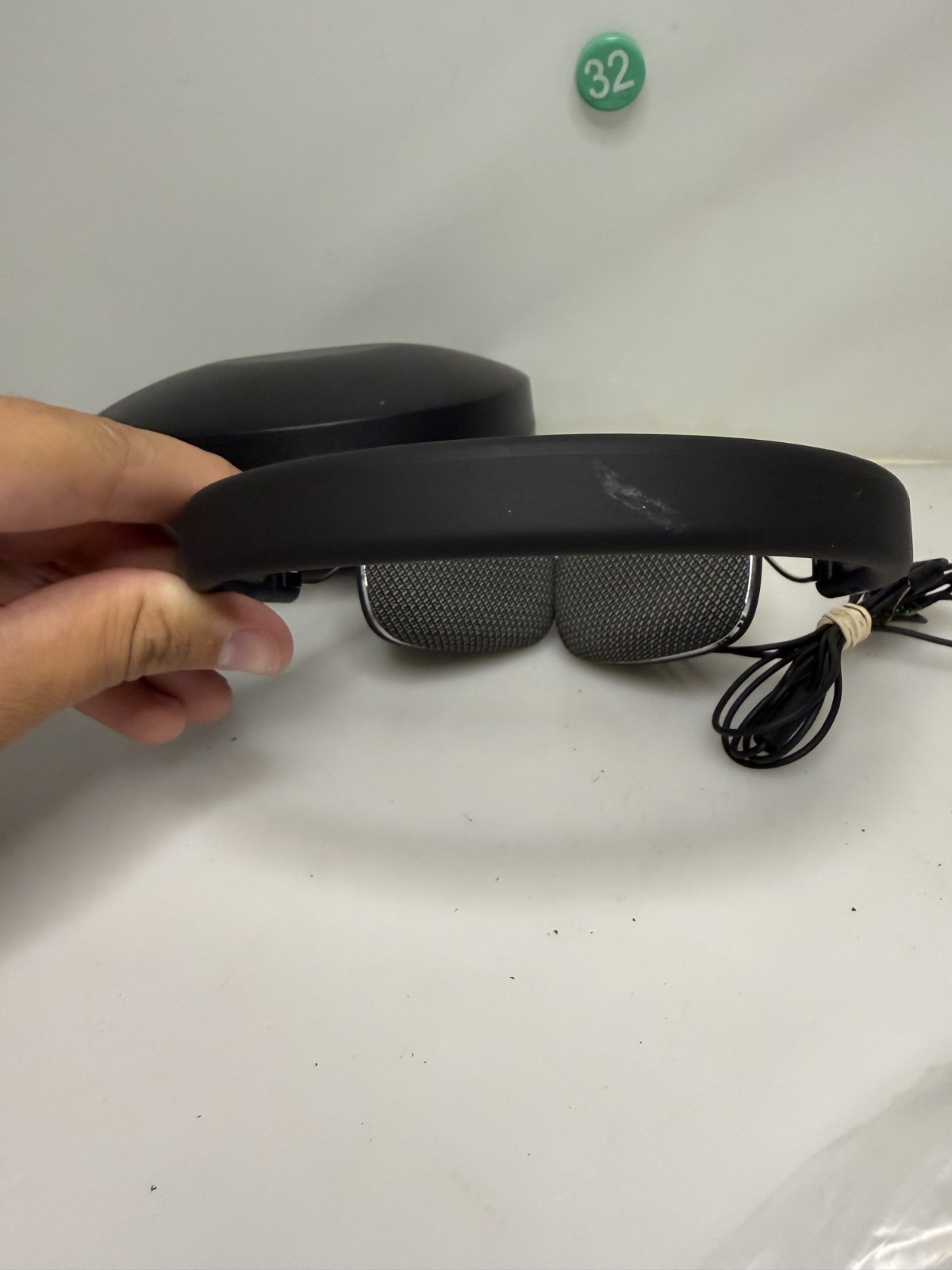 Bowers & Wilkins P5 Wired On-Ear Headphones Black w/ Case Tested Working