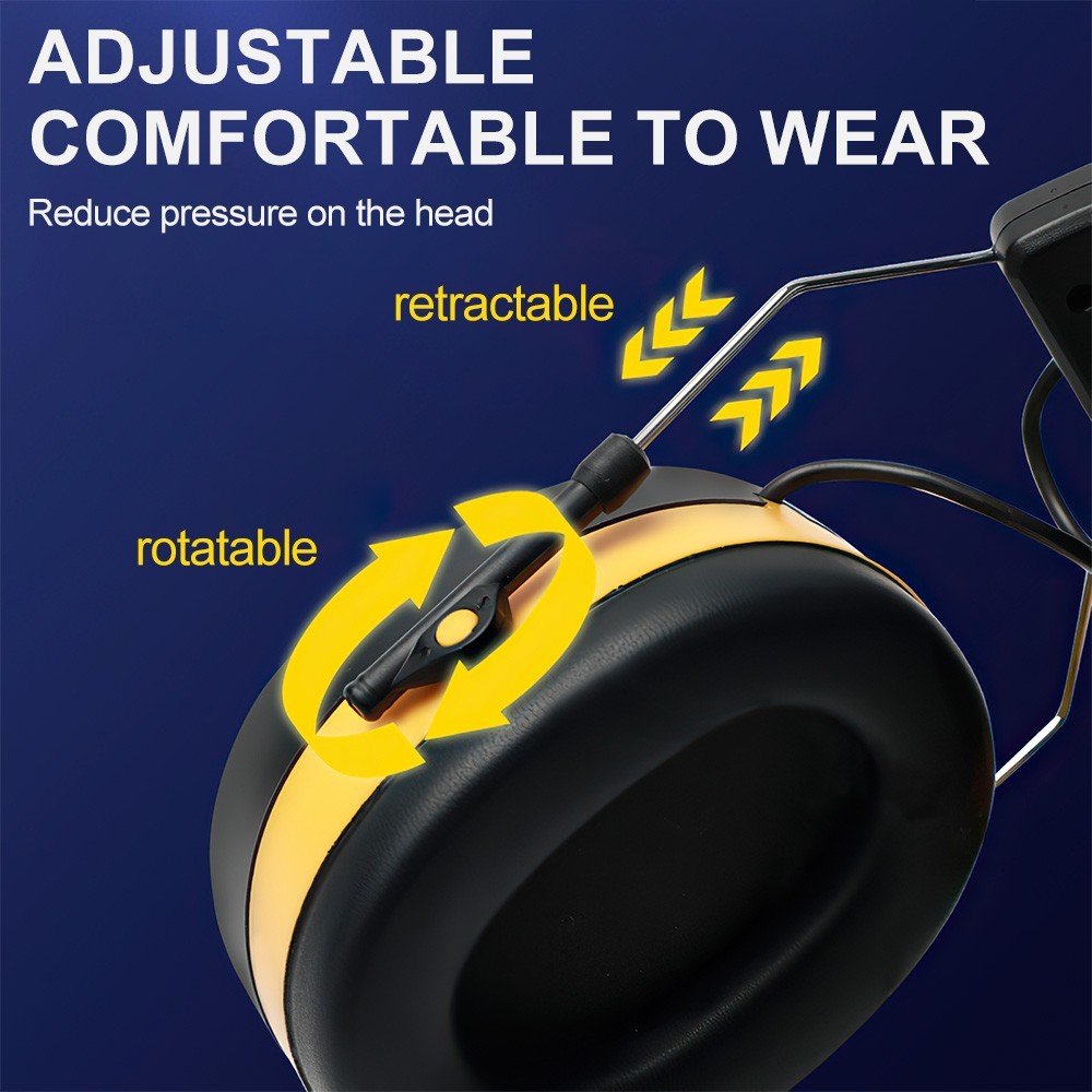 FM Radio Ear Protection Bluetooth Headphones Ear Defenders Ear Muffs Adults