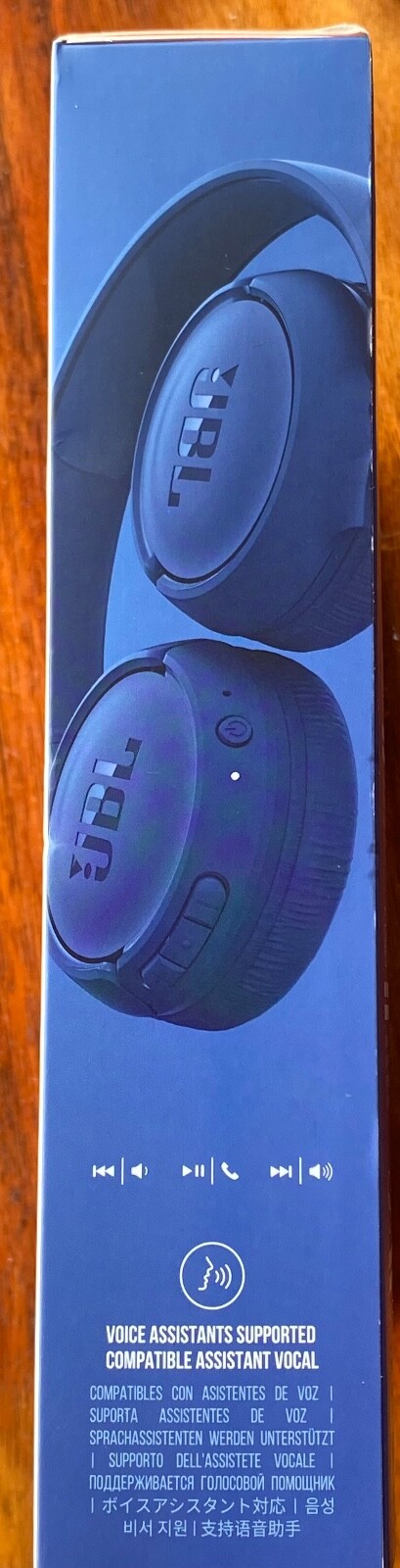JBL Pure Bass Blue Headphone TUNE501BT Wireless, Hands Free Calls, Bluetooth