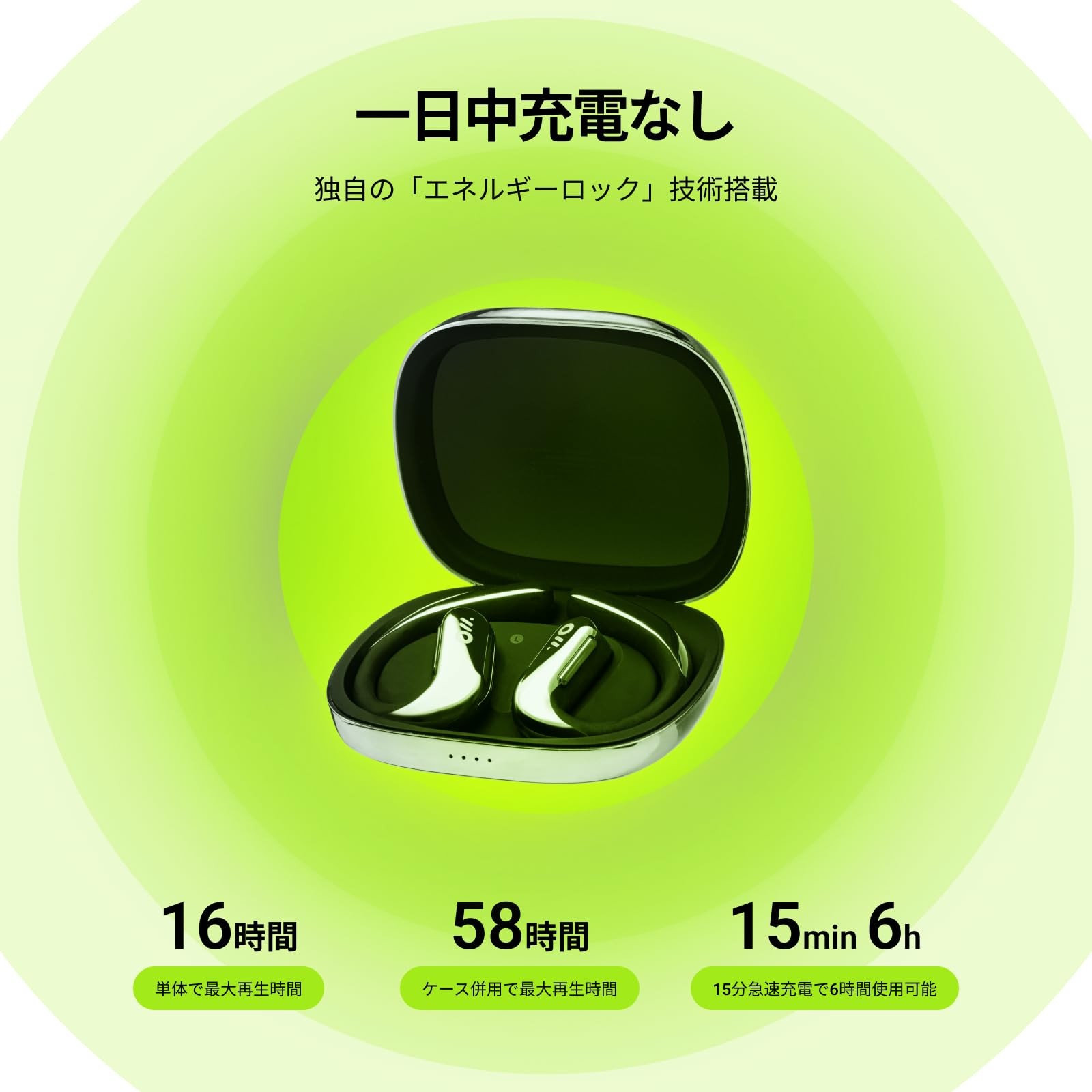 Oladance OWS Pro Open-Ear Wireless Earphones Bluetooth 5.3 58Hr IPX4 Sport