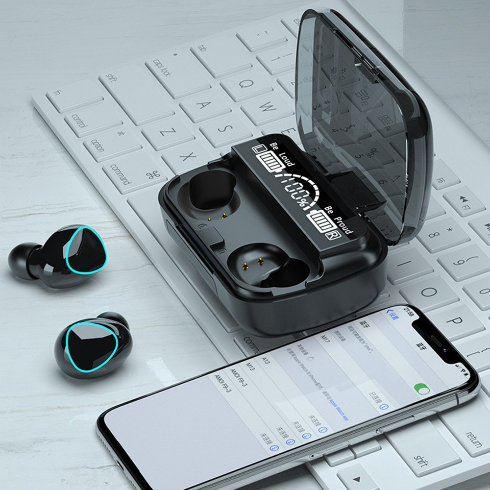 TWS Bluetooth headphone Wireless Earbuds Sporting Headset Premium Sound W/ Mic