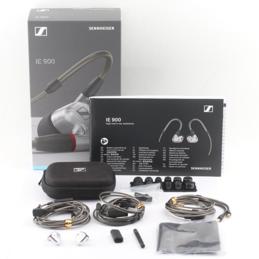 DDP Sennheiser IE 900 Flagship Earphones Complete Box Instruction Near Mint JP