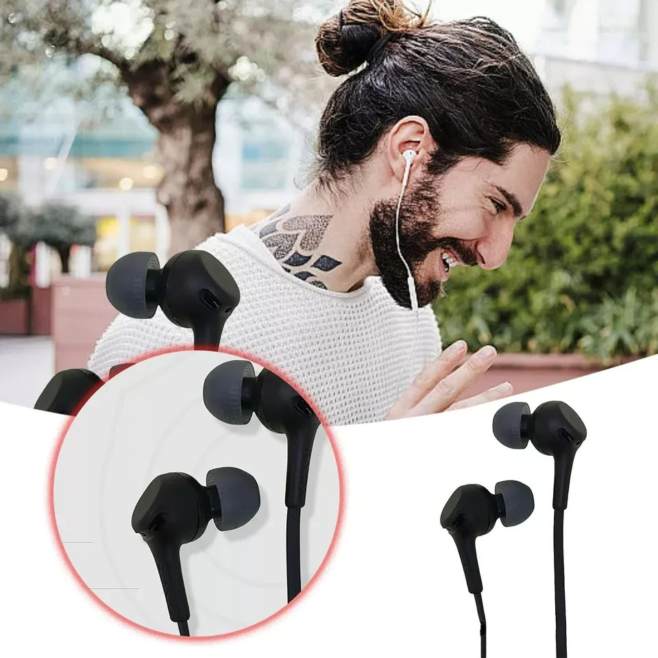 Sony WI-XB400 Wireless In-Ear Extra Bass Headphones With Mic for Phone Black